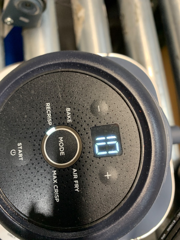 Photo 1 of ***FOR PARTS ONLY***
Ninja Crispi 4-in-1 Portable Glass Air Fryer Cooking System, 1500W, 4QT & 6-Cup TempWare Glass Containers with Storage Lids, Microwave, Freezer & Dishwasher Safe, Cyberspace Gray, FN101GY