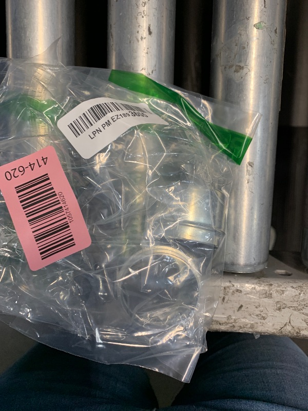Photo 1 of ***(MISSING PARTS)***Replaces 4 Pack Trailer Axle Dust Cap Cup Grease Cover & Rubber Plugs 12 Pack for Dexter EZ Lube Trailer Camper Axle 1.98"