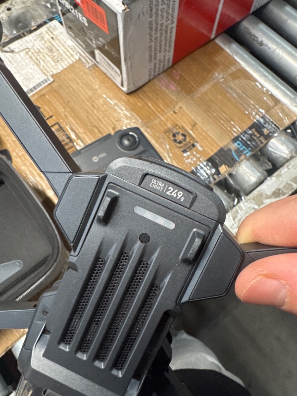 Photo 1 of (POWER TESTED) (UNABLE TO TEST FURTHER) Holy Stone GPS Drone with 4K UHD Camera for Adults Beginner; HS360S 249g Foldable FPV RC Quadcopter with 10000 Feet Control Range, Brushless Motor, Follow Me, Smart Return Home, 5G Transmission