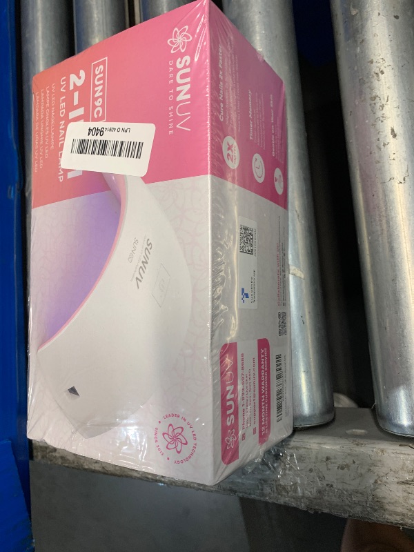 Photo 1 of ***factory sealed***
SUNUV UV Nail Lamp, Nail Dryer for Gel Nail Polish UV Light for Gel Nails with Sensor 2 Timers SUN9C Pink Gift for Women Girls