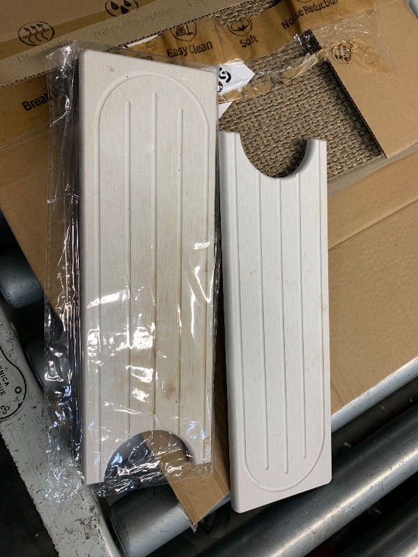 Photo 1 of ***(HEAVILY USED/ MINOR DAMAGE/ DIRTY)***Faucet Mat for Kitchen Sink with Raised Feet, Stone Sink Mat Quick Dry around Faucet, Water Absorbent Stone Tray, Sink Splash Guard & Protectors, Stone Drying Mat for kitchen Counter