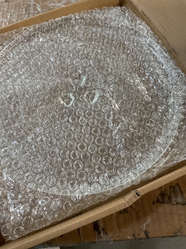 Photo 1 of [UPGRADED] BlueStars Microwave Glass Plate 9.6" 24.5cm - Replaces BT-3110, Compatible with Samsung Kenmore LG Sears Kenmore Emerson Panasonic HighPointe Microwaves Ovens - Durable Y-Type Turntable