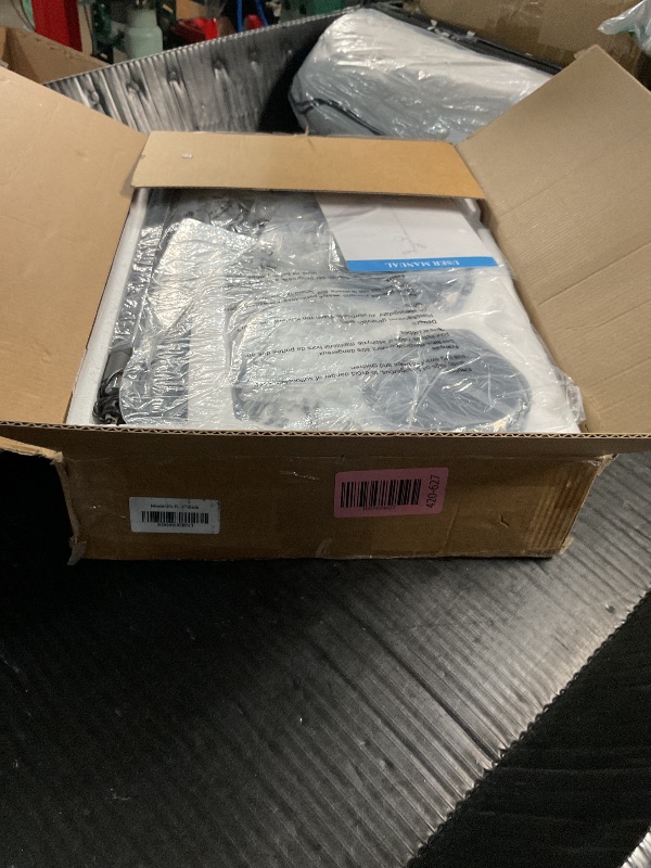 Photo 1 of ***(PARTS ONLY/ MAJOR DAMAGE/ NON FUNCTIONAL)***JUNNAI LED Tree Floor Lamp with Remote & Touch Control, 3 Heads Adjustable Dimmable Modern Floor Lamps with Timer, 4 Color Temperatures, Tall Standing Lamp for Living Room, Bedroom, Office, Black