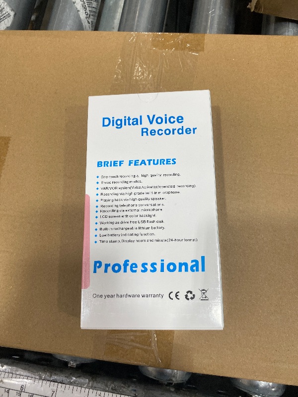 Photo 1 of ?64GB? 4800 Hours Voice Activated Recorder - Tallkcoder Dictaphone Recording Device MP3 Records with Playback, Digital Voice Recorder with AI Noise Reduction for Lectures Meetings Interviews Work