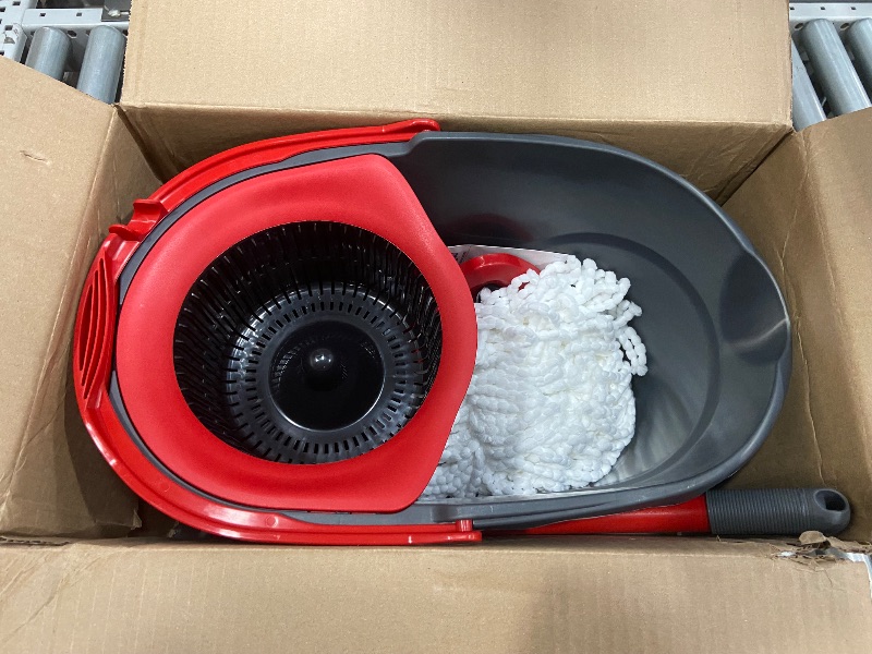 Photo 1 of 
O-Cedar EasyWring Microfiber Spin Mop and Bucket Cleaning System