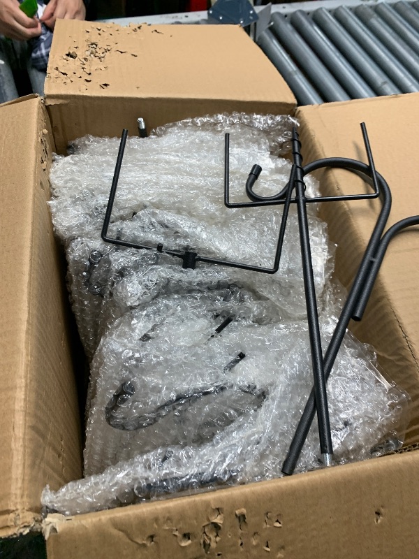 Photo 1 of (used)(see all images) Vivantia 24 Pack 24 Inch Adjustable Double Shepherds Hooks for Outdoor