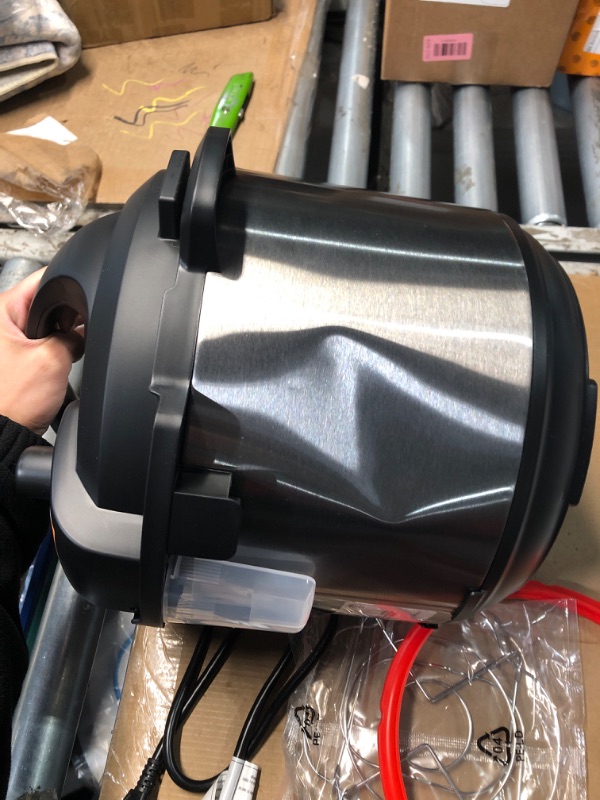 Photo 1 of ***DAMAGES SHOWN***(READ NOTES)
Instant Pot Duo Plus 9-in-1 Multicooker, Pressure Cooker, Slow Cook, Rice Maker, Steamer, Sauté, Yogurt, Warmer & Sterilizer, Includes App With Over 800 Recipes, Stainless Steel, 6 Quarts