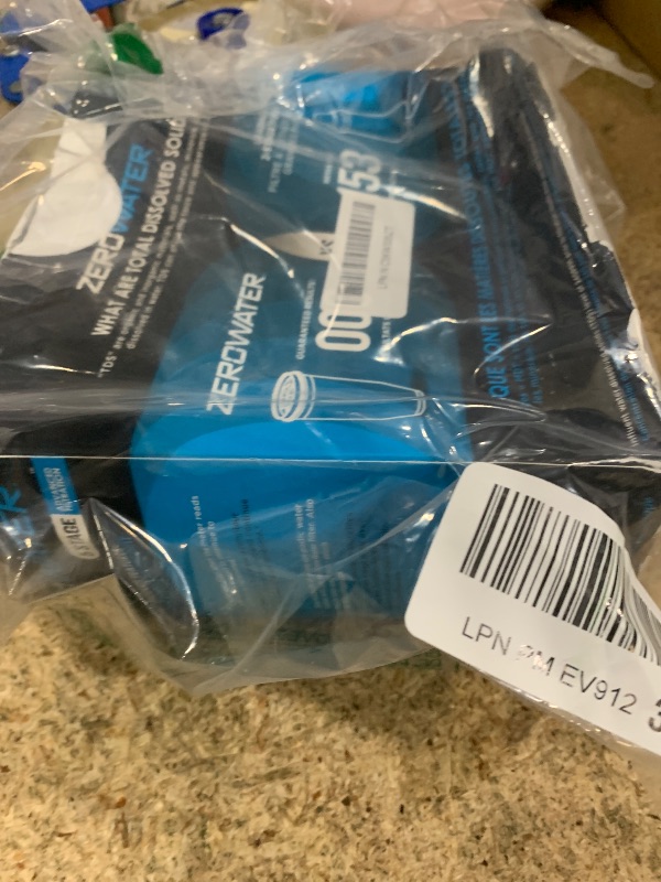 Photo 1 of **PARTIAL SET ONLY 1 FILTER MAY BE PRE-USED/UNTESTED** ZeroWater Official Replacement Filter - 5-Stage 0 TDS Filter Replacement - System IAPMO Certified to Reduce Lead, Chromium, and PFOA/PFOS, 2-Pack, White