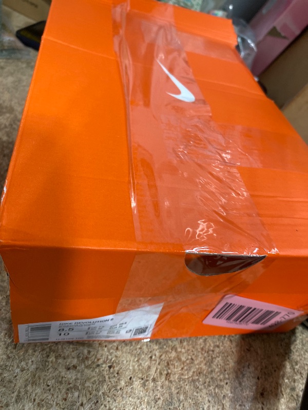 Photo 1 of **EXTREMELY DIRTY/ NEEDS CLEANING** Nike Men's Revolution 8 Road Running Shoes, White/Pure Platinum, 8.5