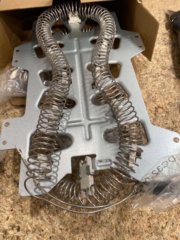 Photo 1 of 2025 UPGRADE Dryer Heating Element for Samsung dv42h5000ew/a3 dv45h7000ew/a2 dv48h7400ew/a2 DC47-00019A Dryer Heating Element DC47-00018A Thermostat DC47-00016A DC32-00007A DC96-00887A Thermal fuse