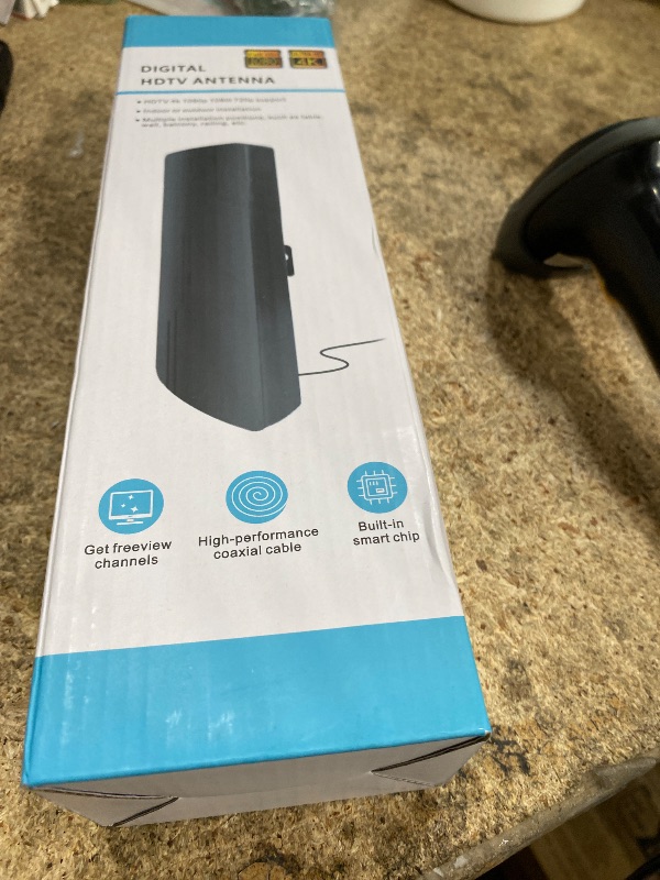 Photo 1 of 2025 Upgraded TV Antenna for Smart TV, 1800+ Miles Range Strongest for Local Channels with Amplifier Signal Booster, Waterproof Design, 33FT Coax Cable-Support 4K 1080p TV Antenna Indoor Ourdoor
