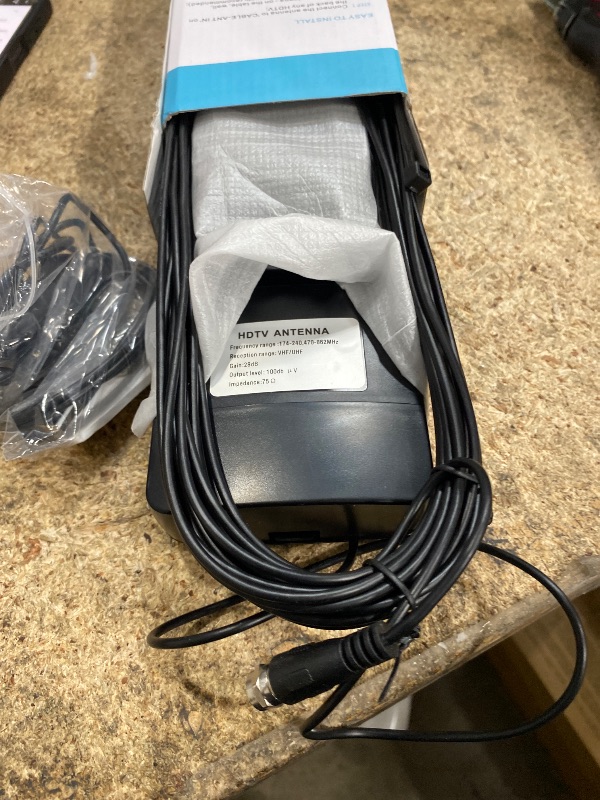 Photo 1 of 2025 Upgraded TV Antenna for Smart TV, 1800+ Miles Range Strongest for Local Channels with Amplifier Signal Booster, Waterproof Design, 33FT Coax Cable-Support 4K 1080p TV Antenna Indoor Ourdoor