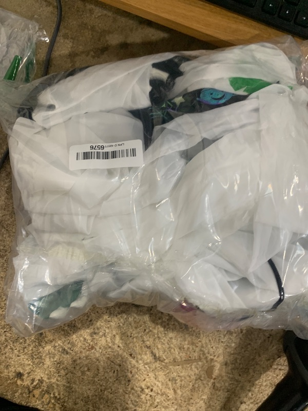 Photo 1 of [ Glowing Body ] 2 Pack 5 Ft Light Up Halloween Hanging Clown Decorations with Purple & Red LED Lights, Scary Props Decor for Yard Haunted House Party Outdoor Decoration