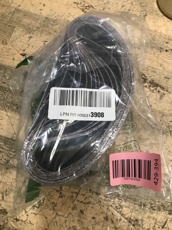 Photo 1 of 3x21 3 x 21 Inch Sanding Belt Pack 3-Inch x 21-Inch,12 Pcs(4 Each of 80 120 150 Grits) Aluminum Oxide for Sander