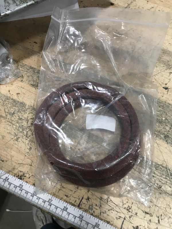 Photo 1 of  174883 Mower Deck Belt Replacement for Craftsman Husqvarna AYP YTH1542XP 174883 532174883 531300767 Poulan Jonsered with 42 Inch Decks(5/8"x97.4")