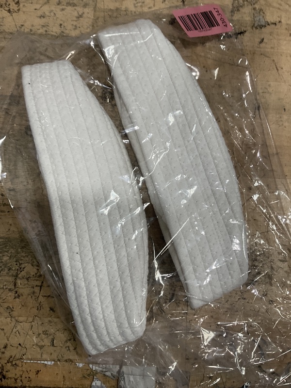 Photo 1 of ?2 Pack? ABenkle Small Storage Baskets, Natural Cotton Rope Woven Baskets for Organizing, Tiny Oval Storage Easter Baskets, Small Basket, Cat Dog Toy Baskets, Bathroom Organization Bin