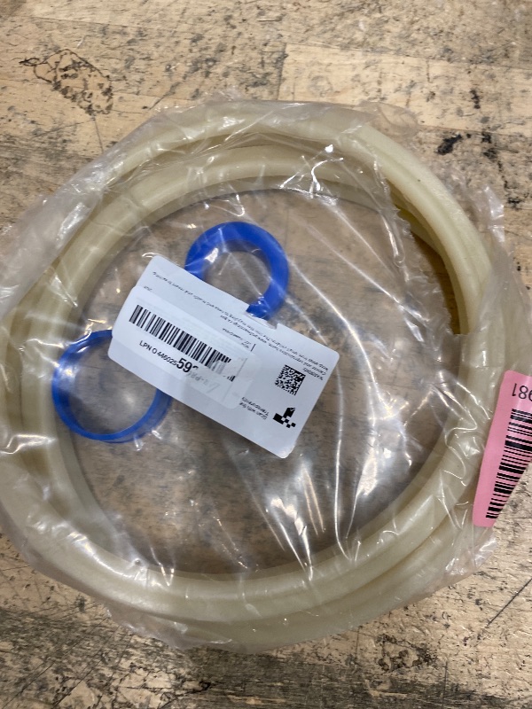 Photo 1 of (1 Set) 8 3/8" Pool Light Lens Gasket and Stainless Pilot Screw - Exact Replacements for Pentair 79101600Z and 79104800 - Compatible with Pentair IntelliBrite, AmerLite, and SAM Amerlite Lights