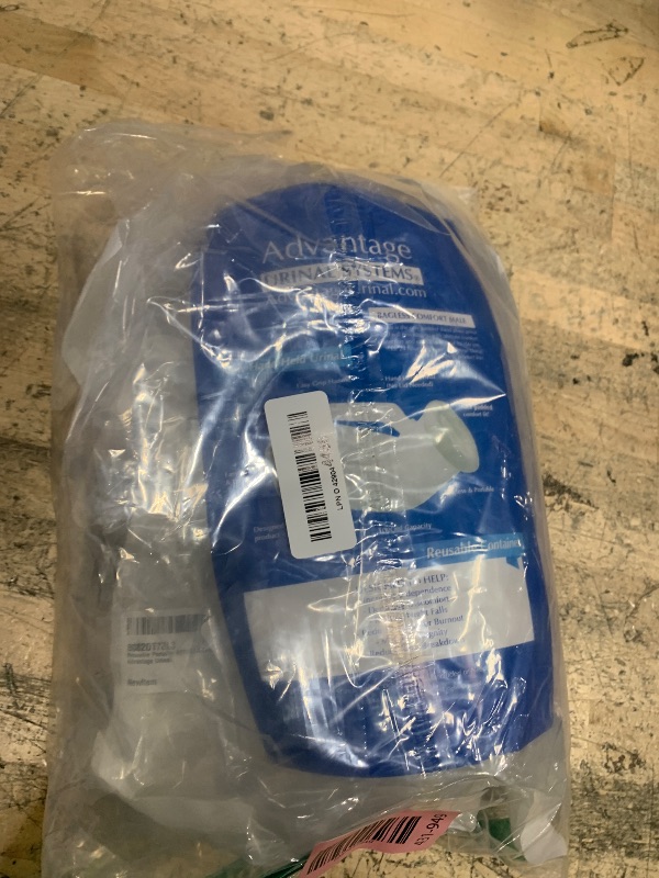 Photo 1 of **MISSING URINAL LID (BLUE)** Reusable Portable BAGLESS Comfort Fit Male Advantage Urinal