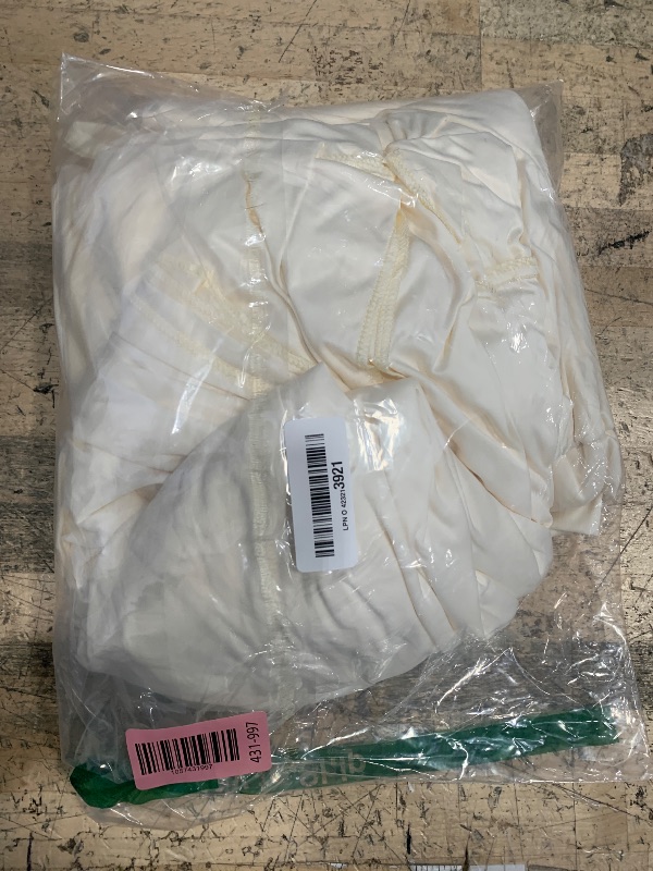 Photo 1 of 10x10ft Wrinkle Free Ivory Backdrop Curtain for Parties Soft Fabric Drapes Wedding Ivory Curtain Backdrop for Birthday Party Decorations Background for Photography 5x10ft,2 Panels