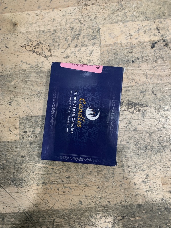 Photo 1 of 24 Pack Golden Spell Chime Candles – Premium Mini Unscented Taper Candles for Rituals, Prayer, Meditation, Altar, Spells – 4" Tall – Ideal for Witches & Spiritual Practices