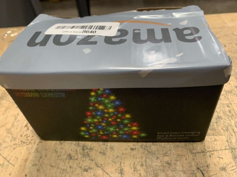 Photo 1 of 240LED Smart Color Changing Halloween Lights App Controlled, 95FT Waterproof RGB Xmas String Light Music Sync Multiple Modes, Christmas Lights with Remote & Timer Indoor Outdoor Halloween Decorations