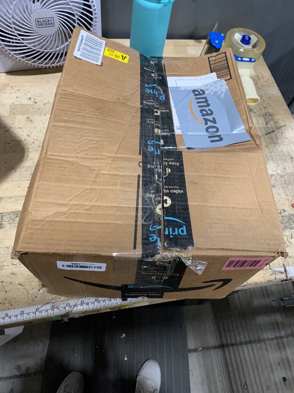 Photo 1 of **FOR PARTS ONLY/NON-FUNCTIONAL** Mpayel Ceiling Fans with Lights- 52" Low Profile Indoor Ceiling Fan with Light and Remote/APP Control, 8 Blade,Flush Mount, LED Dimmable DC Reversible Modern Ceiling Fan for Bedroom?Black?