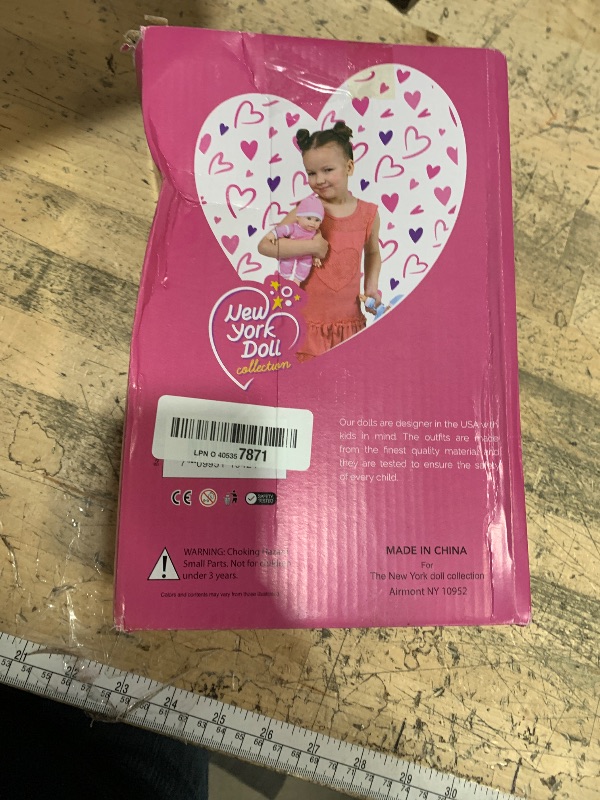 Photo 1 of 11 inch Soft Body Boy Baby Doll in Gift Box - Doll Pacifier Included -Toy Dolls for Boys and Toddlers (Caucasian)