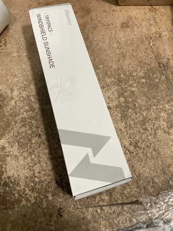 Photo 1 of [2025 Upgrade] Nmoiss Windshield Sun Shade Umbrella - [Vinyl Coating Heat Shield] Protect Car from Sun Rays & Heat Damage Keep Cool and Protect Interior, Spring Structure Edge Medium 56" L x 31" W