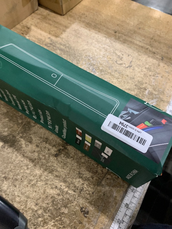 Photo 1 of 2PCS New Car Seat Gap Filler with 2 Storage Areas,Stylish Car Seat Gap Storage for Stabilizing Phone,Keys Wallet,Universal Car Seat Gap Filler Organizer Interior Accessories (Carbon Red)