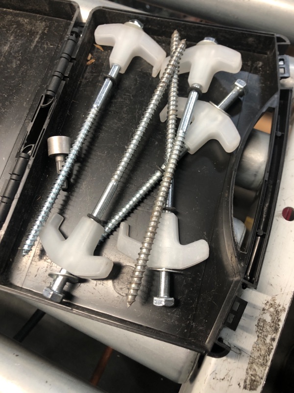 Photo 1 of (used)(incomplete) 12 Pack Tent Stakes Heavy Duty - 8" Ground Anchors Screw in - Camping Stakes with Grow in The Dark Heads -