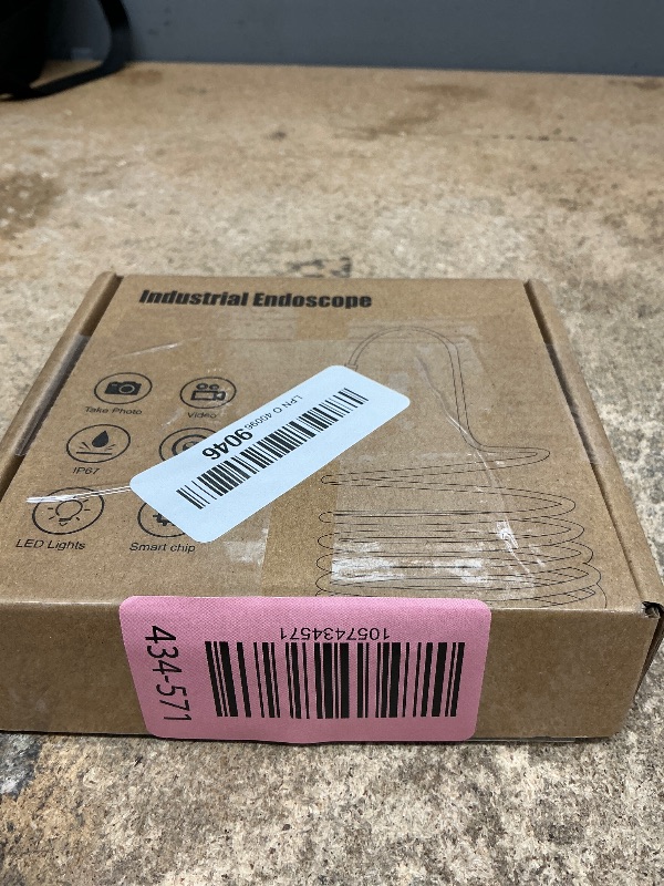 Photo 1 of [Dual-Lens] Endoscope Camera with Light, 1920P HD Borescope with 8+1 Adjustable LED Lights, IP67 Waterproof 16.5FT Semi-Rigid Snake Cord Inspection Camera for iPhone, iPad and Android Phone (Type C)