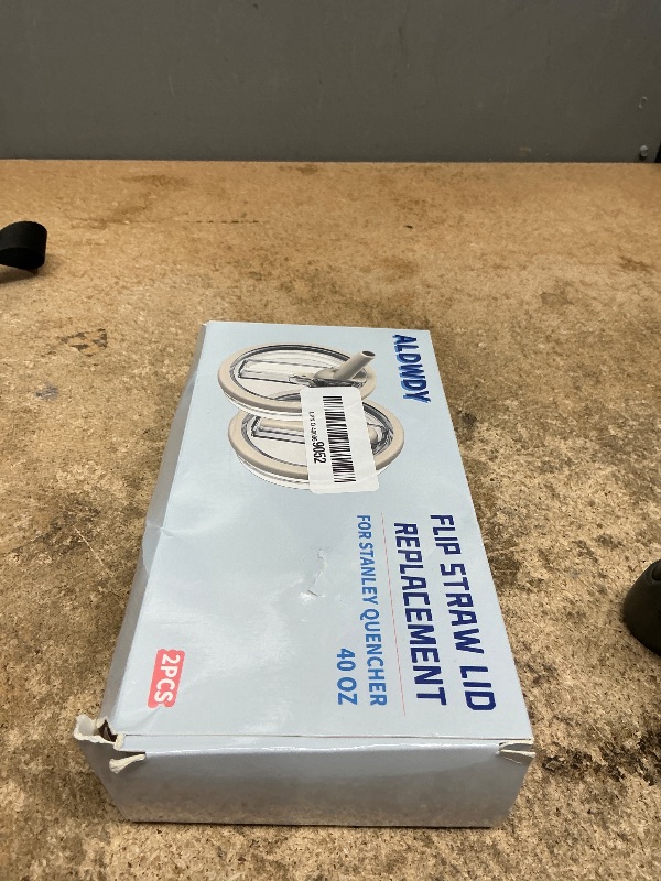 Photo 1 of 2 Pack 40 oz Flip Straw Leak Proof Lid for Stanley H2.0 Quencher, Stanley Lid Replacement 40 oz for Stanley Cup Accessories ProTour, No Spill Proof Straw Cover for Stanley (Rose Red & Rose Red)