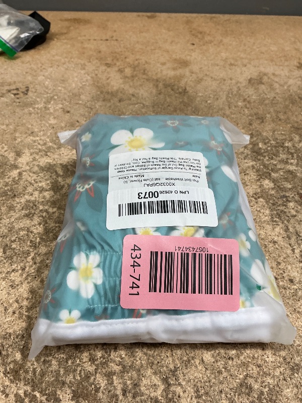 Photo 1 of **RUNS SMALL** Pet Soft Washable Female Diapers (3 Pack) Female Dog Diapers, Comfort Reusable Doggy Diapers for Girl Dog in Period Heat (Cute Flower, S)
