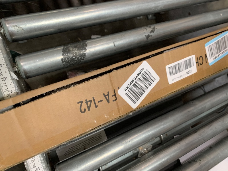 Photo 1 of 1 Inch Modern Double Window Curtain Rods,72-144 Inch Adjustable Telescoping Heavy Duty Stylish Drapery Rods Decorative Solid Square Allufer Finials for Dual Curtain Rod Window Treatment, Brushed Gold