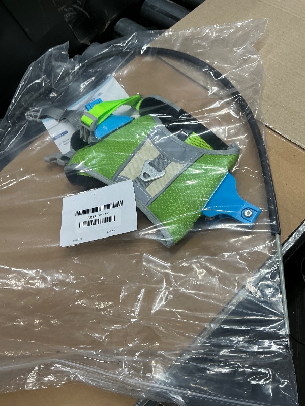 Photo 1 of [Updated] LetPetRun Blind Dog Halo Harness, Protective Halo Collar with Reflective Straps, Confidence Building Guiding Device Adjustable Size, Blind Dog Accessories, M