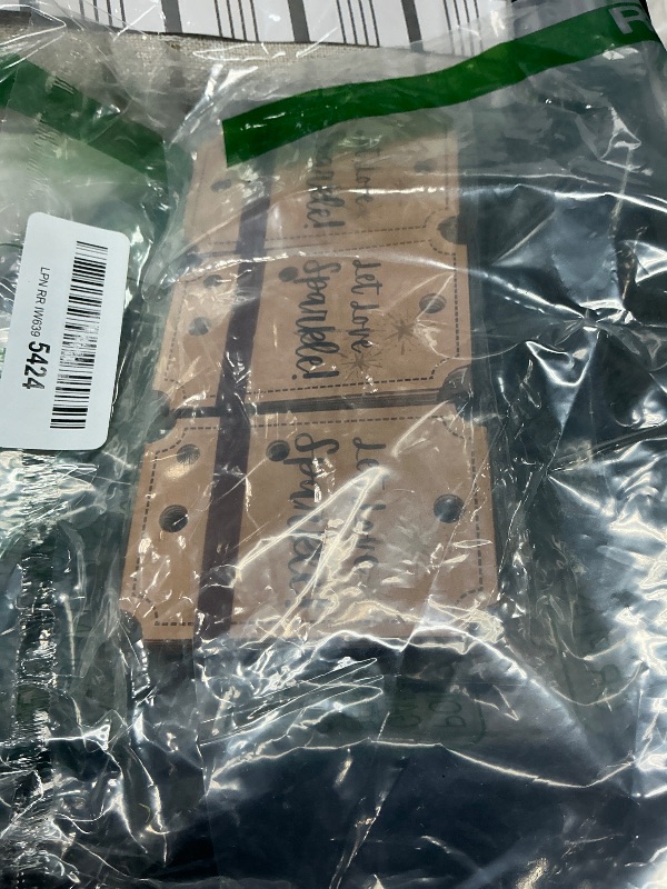 Photo 1 of 100PCS Kraft Wedding Send-Off Tags with Built-in Match Striker, Rustic ‘Let Love Sparkle’ Decor Craft Paper Sleeves for Ceremony Grand Exit, Anniversary, Parties, Graduation Favors, Engagement Event