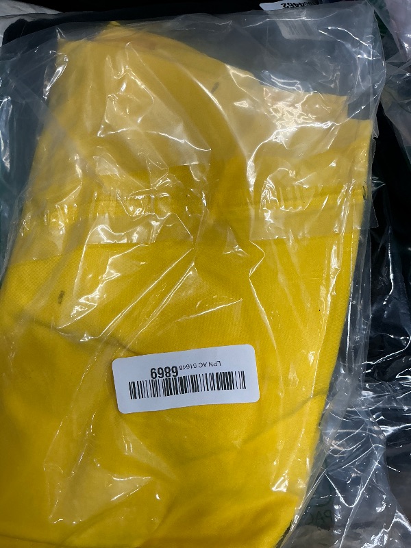 View 2 of MAGCOMSEN Men's UPF 50+ Tank Top Gym Workout Sleeveless Muscle Shirts Cooling Soft Cut Off Shirts Summer Sleeveless T Shirt Yellow S