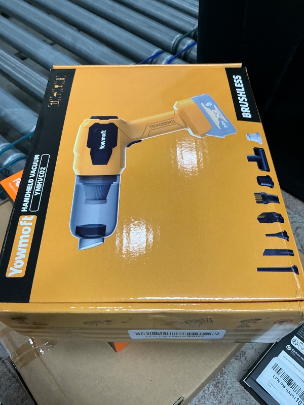 Photo 1 of 3 in 1 Handheld Car Vacuum Compatible with Dewalt 20V Battery with 21000pa Strong Suction, Handheld Vacuum Cordless & Blower with 200W Brushless Motor, Mini Vacuum Cleaner for Car, Home (No Battery)