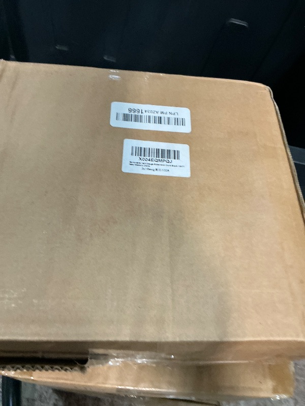 Photo 1 of 16AWG 10A 1250W 125V 100 Ft Outdoor Extension Cord Waterproof, Weatherproof & Flame Retardant Black 3 Prong Power Cord Outside for Lawn & Garden, SJTW ETL Listed