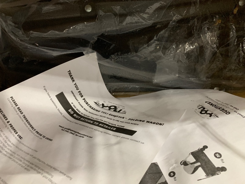 Photo 1 of **PARTS ONLY** Yoli Easy Lock All Terrain Wagon