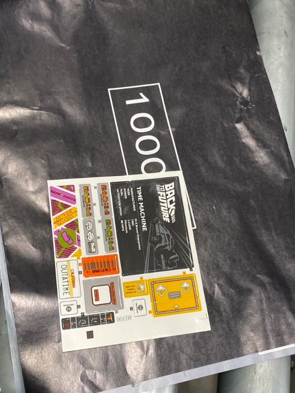 Photo 1 of LEGO Icons Back to The Future Time Machine 10300, Model Car Building Kit Based on The Delorean from The Iconic Movie, Perfect Build for Teens and Adults Who Love to Create