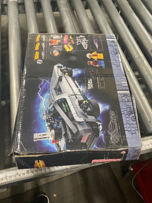Photo 1 of LEGO Icons Back to The Future Time Machine 10300, Model Car Building Kit Based on The Delorean from The Iconic Movie, Perfect Build for Teens and Adults Who Love to Create