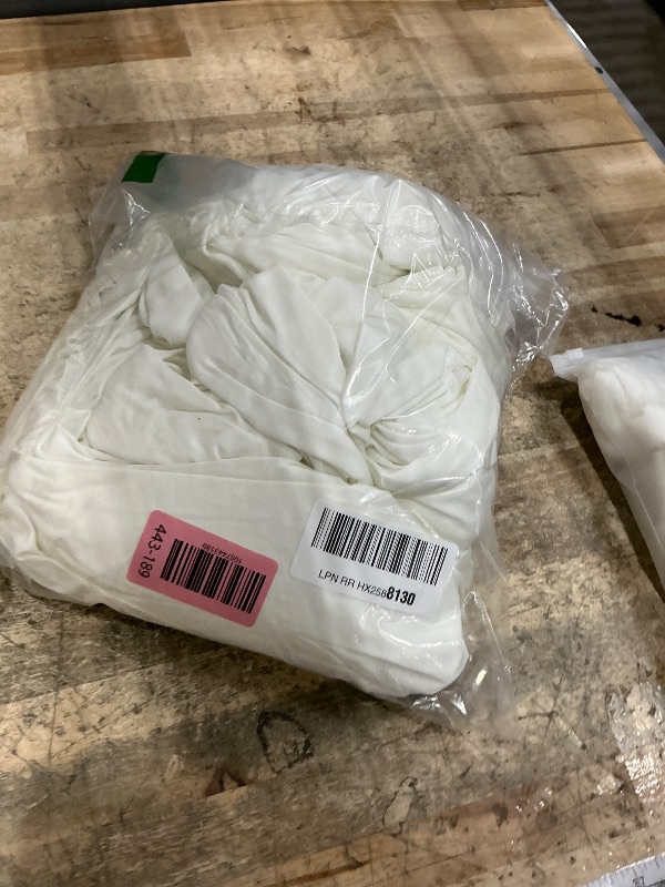 Photo 1 of 10 ft x 10 ft Wrinkle Free Ivory Backdrop Curtain for Wedding Parties, Polyester Ivory Photo Backdrop Drapes 2 Panels 5x10ft for Baby Shower Photoshoot Engagement Birthday Party Photography Background