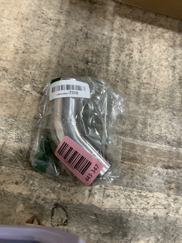 Photo 1 of **Only One** PATIKIL 45 Degree Bend Elbow, 2inch OD Sanitary Exhaust Pipe Elbow Intercooler Pipe Mandrel Elbow Connector Tube for Welding Brewery Equipment HVAC Stair Handrail, 1 Pcs