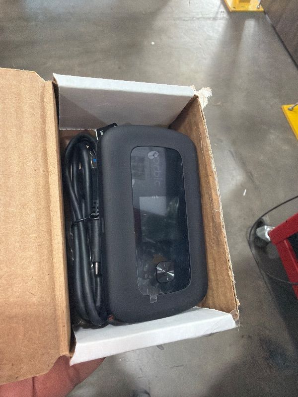 Photo 1 of ***SEE NOTES***
Orbic Speed Mobile Hotspot | 4G LTE |Connect up to 10 Wi-Fi Enabled Devices | Up to 12 hrs of Usage time |Up to 5 Days of Stand-by time | Great for Remote Workers (Renewed)