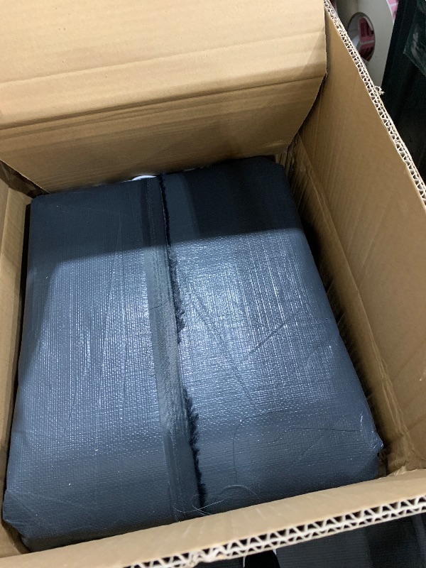 Photo 1 of 10x20FT Carport Canopy Replacement Cover Heavy Duty Waterproof & UV Protected, All Weather Car Shade Canopy with Ball Bungees (Grey, 10'x20', Frame is not Included)