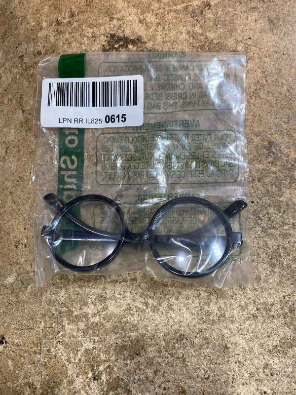 Photo 1 of 
Spooktacular Creations Wizard Glasses, Halloween Black Round Glasses, Black Circle Eyeglasses for Kids & Adults Halloween Accessories Costume