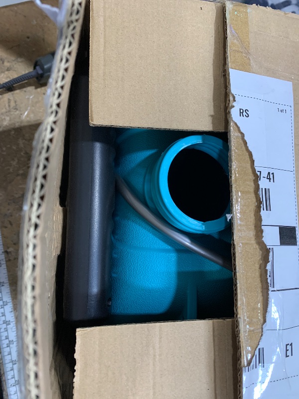 Photo 1 of 2 Gallon Battery Powered Garden Sprayer, Electric Sprayer, Weed Yard Lawn Sprayers with 5 Mist Nozzles & Retractable Wand & Adjustable Strap for Lawn, Garden, Yard (Teal)