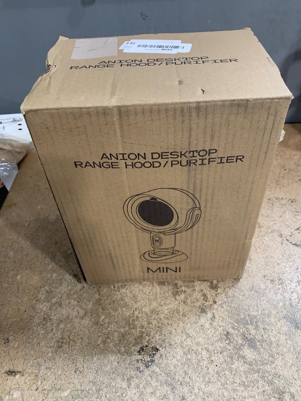 Photo 1 of ***UNTESTED/ POSSIBLY FOR PARTS**** PuffHide Purifier for Smoking Indoors, Portable Range Hood for Cooking, Detachable puff hide Purifier Fan and Washable Filter for Indoor BBQ,Hot Pot, Extractor Hood (Black-gold)