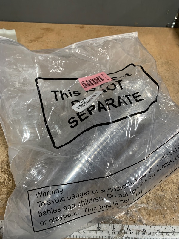 Photo 1 of **************MISSING HALF THE PIECES**************
Baderke Clear Plastic Cups with Strawless Sip Lids Disposable Round Bottom Togo Cups for Coffee Smoothie Cold Beverage Coffee Shops and Party Catering(16 oz,50 Pcs)